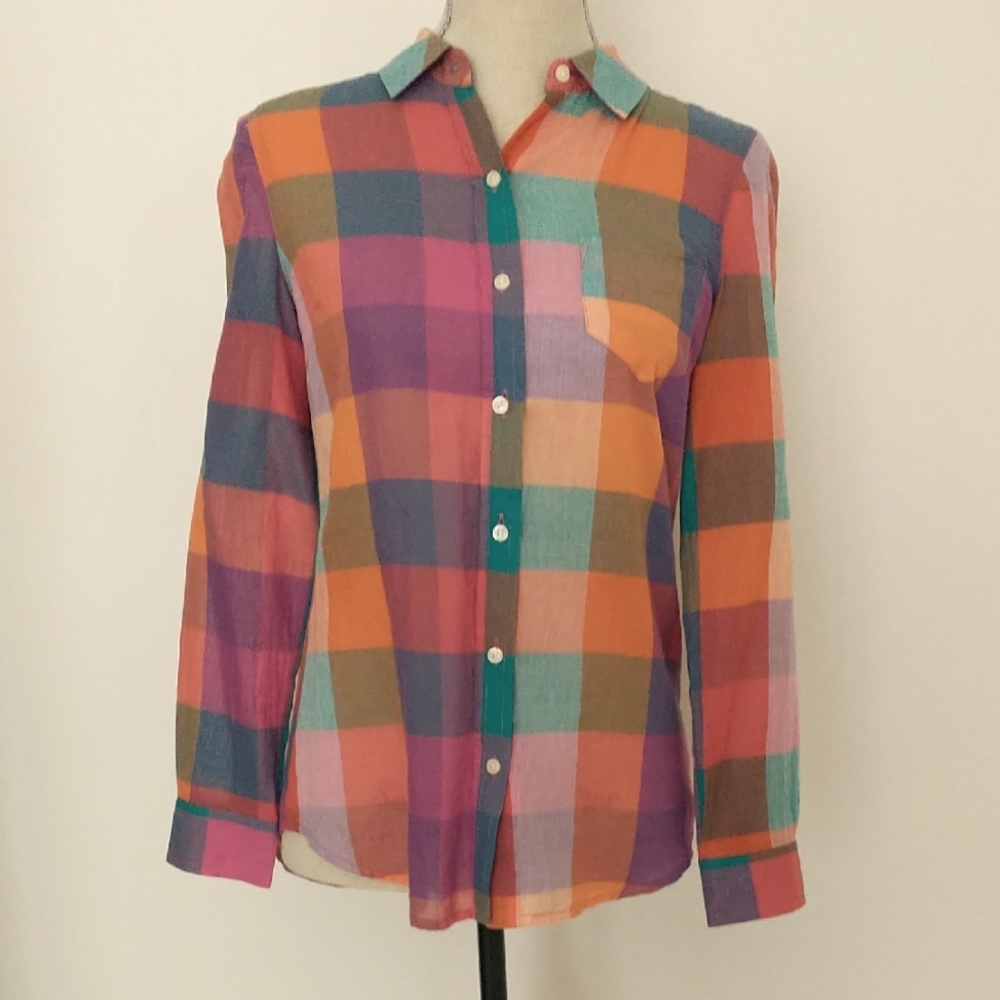 Old Navy Plaid Women's Shirt Size XS